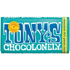Bild på Tony's Chocolonely Dark Chocolate Pecan Coconut 180 g