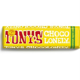 Bild på Tony's Chocolonely Milk Chocolate Almond Honey Nougat 47 g