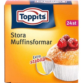 Bild på Toppits Stora Muffinsformar 24st