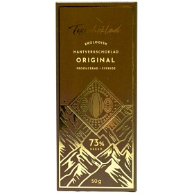 Bild på Toppchoklad Chokladkaka 73% Orginal 50g