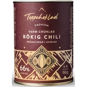 Bild på Toppchoklad Varm Choklad 66% Rökig Chili 150g