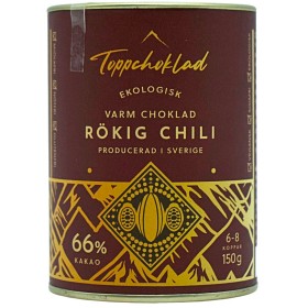 Bild på Toppchoklad Varm Choklad 66% Rökig Chili 150g