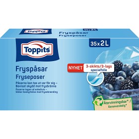 Bild på Toppits Fryspåsar 2L 35st