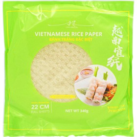 Bild på Twin Dragon Rice Papper 22cm 340g