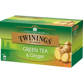 Bild på Twinings Grönt Te Ingefära 25st