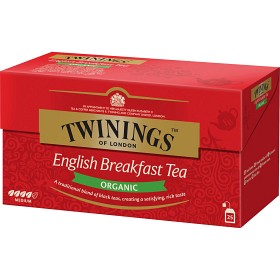 Bild på Twinings Te English Breakfast Organic 25-pack