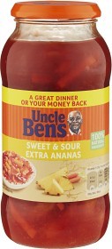 Bild på Uncle Ben's Sweet & Sour Extra Ananas 675g