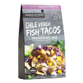 Bild på Urban Accents Chile Verde Fish Taco Seasoning 28g
