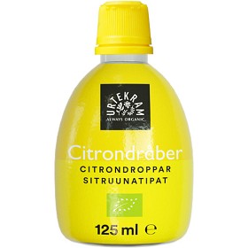 Bild på Urtekram Citrondroppar 125ml