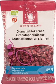 Bild på Urtekram Frystorkade Granatäppelkärnor 50 g