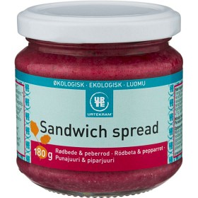 Bild på Urtekram Sandwich Spread Rödbeta & Pepparrot 180 g
