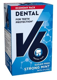 Bild på V6 Dental Care Strong Mint 70 g
