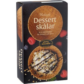 Bild på Våffelbagaren Bakade Dessertskålar 4-pack