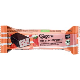 Bild på Veganz Choc Bar Strawberry 35 g