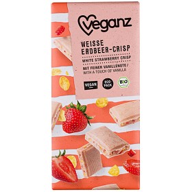 Bild på Veganz White Strawberry Crisp 80 g