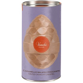 Bild på Venchi Påskägg Karamell & Saltad Kola 150g 