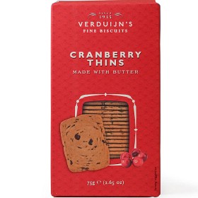 Bild på Verduijn Kex Tranbär 75g