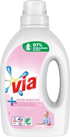 Bild på Via flytande tvättmedel Color Sensitive 1 liter