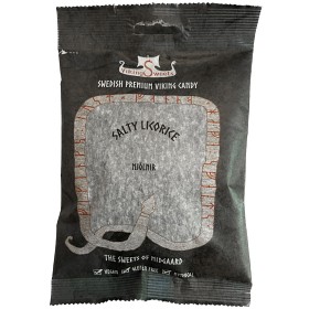 Bild på Viking Sweets Salty Licorice Mjölnir 120g