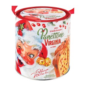 Bild på Virginia Högbakad Panettone Tomtemotiv 100g