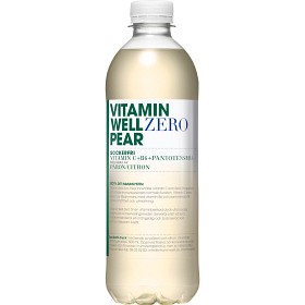 Bild på Vitamin Well Zero Pear Funktionsdryck PET 50cl