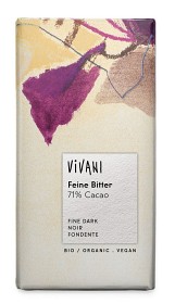 Bild på Vivani Mörk Choklad 71% 100 g