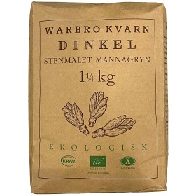 Bild på Warbro Kvarn Dinkel Mannagryn 1,25kg