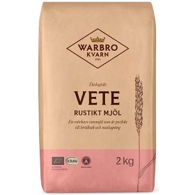 Bild på Warbro Kvarn Vetemjöl Rustikt Ekologiskt 2kg