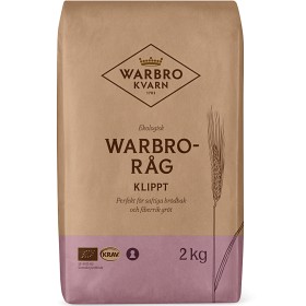 Bild på Warbro Kvarn Warbro-Råg Klippt 2kg 