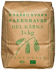 Bild på Warbro Nakenhavre Hel Kärna 1,25kg