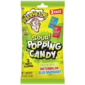 Bild på Warheads Sour Popping Candy 21g