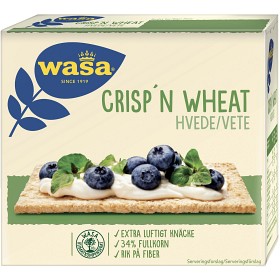 Bild på Wasa Crisp'n Wheat Knäckebröd 110g