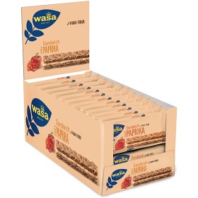 Bild på Wasa Sandwich Cheese & Paprika 24x37g