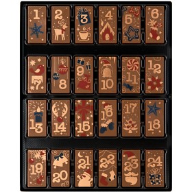 Bild på Weibler Confiserie Chocolaterie Adventskalender Mjölkchoklad 200g
