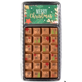 Bild på Weibler Confiserie Chocolaterie Adventskalender Mjölkchoklad 30g