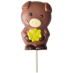 Bild på Weibler Confiserie Chocolaterie Chokladklubba Lyckogris 35g