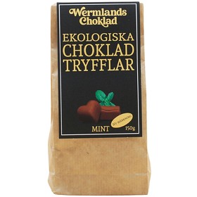 Bild på Wermlands Choklad Ekologisk Chokladtryffel med Mint 150g