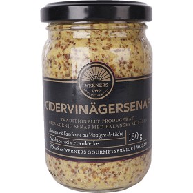 Bild på Werners Cidervinägersenap 180g
