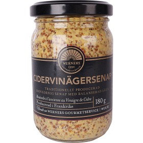 Bild på Werners Cidervinägersenap 180g