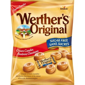 Bild på Werther's Original Cream Candies Sugar Free 70 g