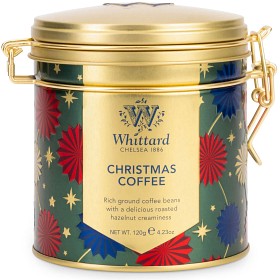 Bild på Whittard Christmas Coffee Malet Kaffe med smak av Hasselnöt 120g