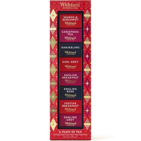 Bild på Whittard of Chelsea A Feast of Tea Presentset med 8 Smaker, 40 tepåsar