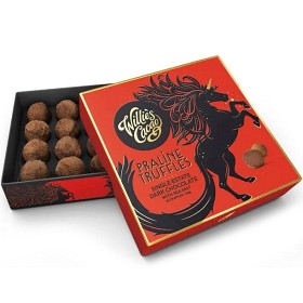 Bild på Willie's Cacao Mörk Chokladtryffel med Flingsalt 110g
