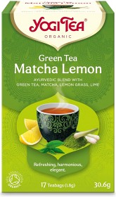 Bild på Yogi Tea Green Tea Matcha Lemon 17 tepåsar