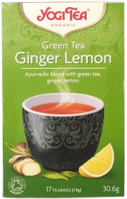 Bild på YogiTea Green Ginger Lemon 17 tepåsar