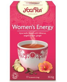 Bild på YogiTea Women's Energy 17 tepåsar