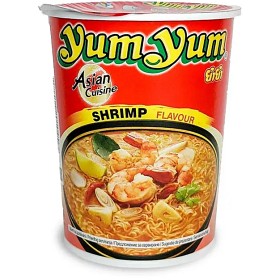 Bild på Yum Yum Cup Noodles Shrimp Räksmak 70g