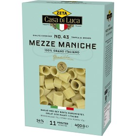 Bild på Zeta Pasta Mezze Maniche no 43 400g