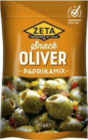 Bild på Zeta Oliver Pimiento Snack 70g