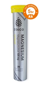 Bild på Zoeco Magnesium 125 mg 20 brustabletter